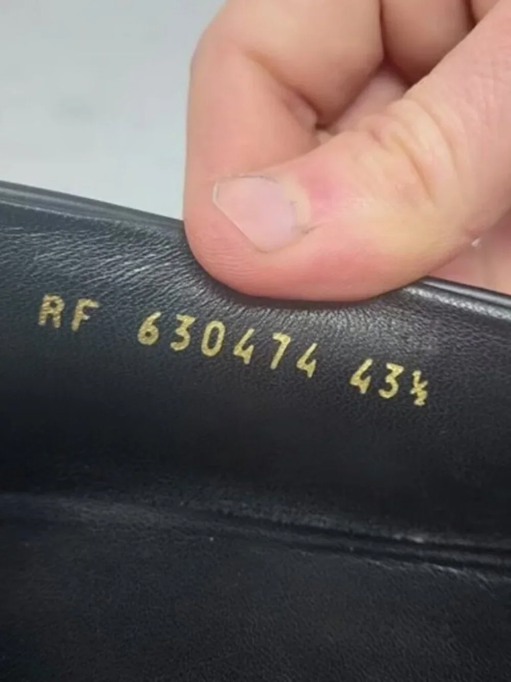 YSL Yves Saint Laurent MENS Black Logo Penny Patent Loafer Shoe